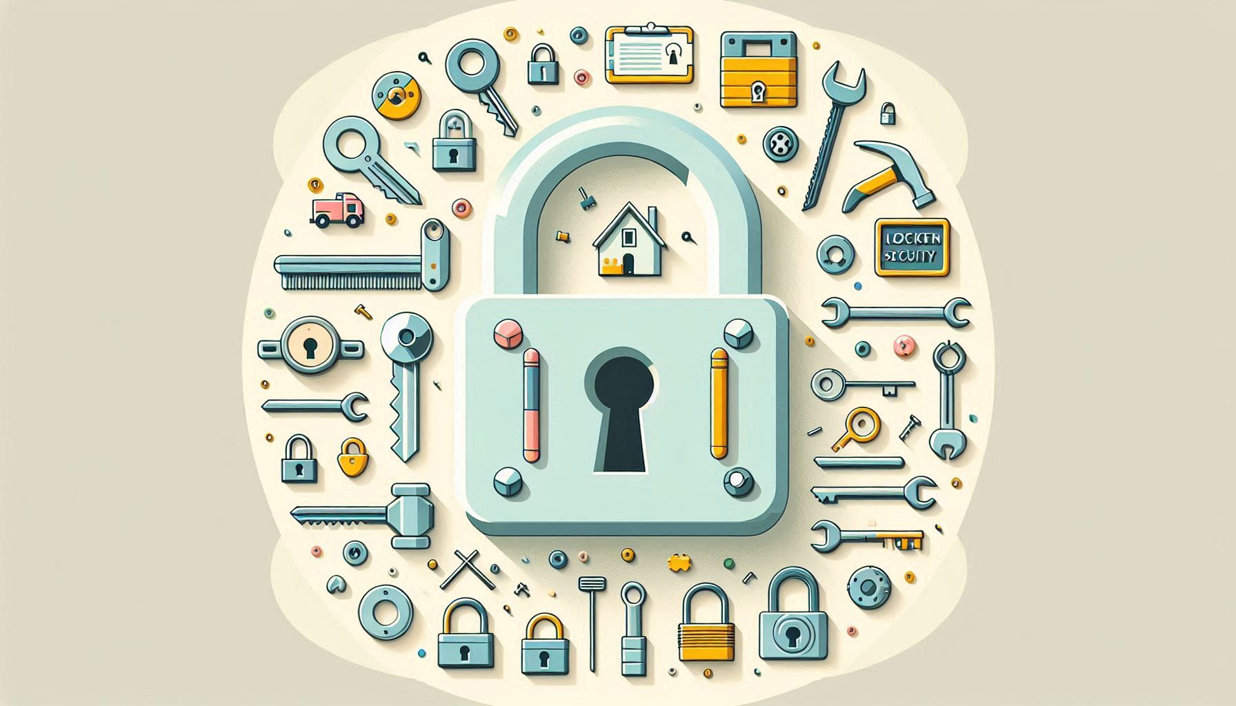 Hoe weet je of een slot opengebroken is of defect